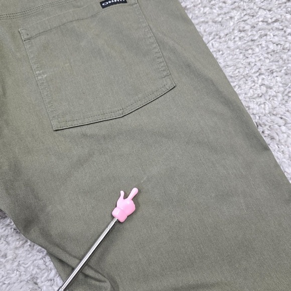 Oakley Pants Men 34x32 Green Slim Fit Straight Leg Cotton Skate Outdoor Causal - Picture 5 of 11